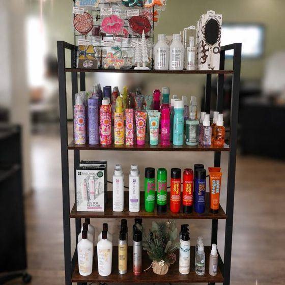 Retail restock: Amika, Redken, Kenra, Matrix. Ask about the clearance shelf — Mane Escape Studio, Benwood WV