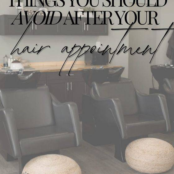 Things to avoid after your appointment. Consider yourself warned — Mane Escape Studio, Benwood WV