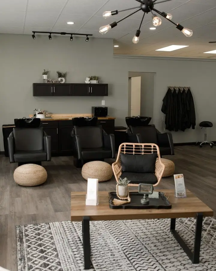 Inside Mane Escape Studio in Benwood, West Virginia